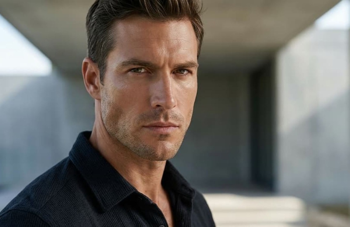 Masculinización facial y mirada descansada